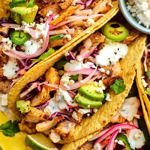 Fish Tacos on Corn Tortillas | All My Favorite Things