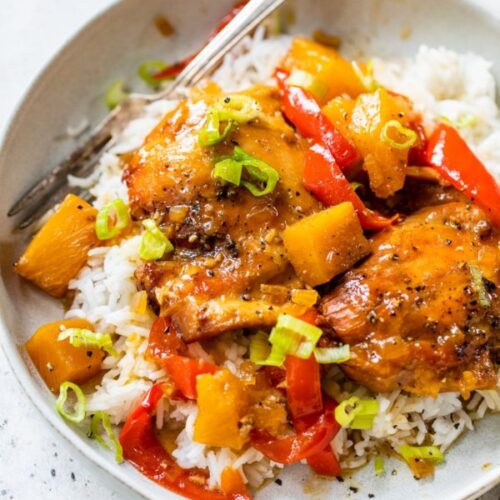 Crock pot Hawaiian Chicken Recipe | All My Favorite Things