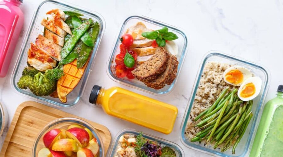 lazy meal prep containers dishes food storage