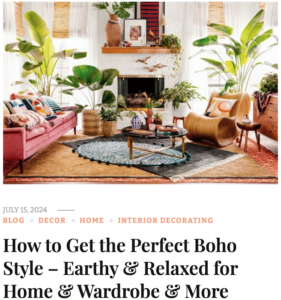 how to get the perfect boho style home earthy relaxed slow living preview