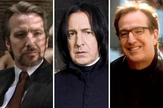 Alan Rickman Hans Gruber Die Hard Severus Snape Harry Potter