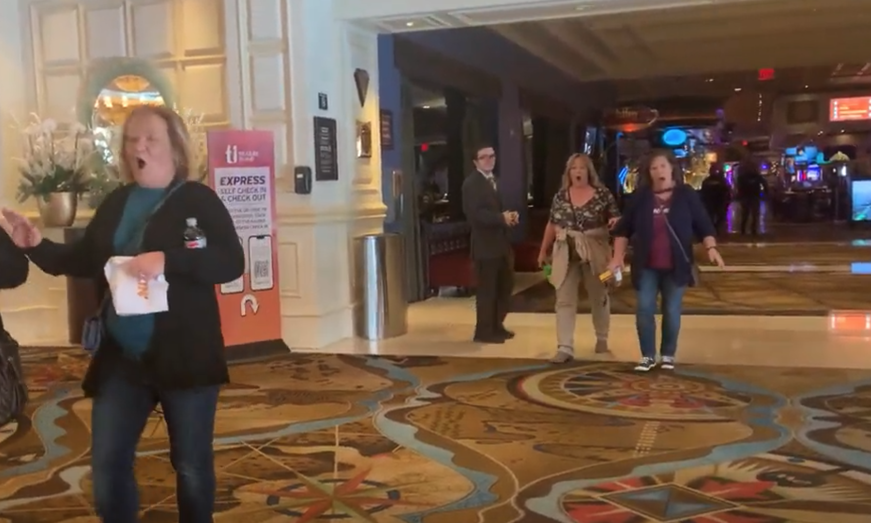 surprise trip to las vegas mom sister aunts planning plan vacation