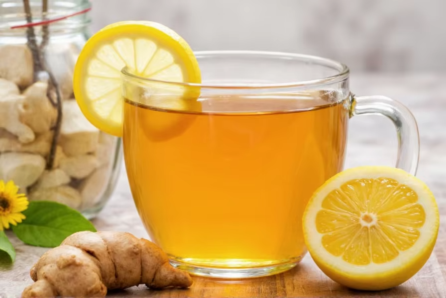 Lemon Ginger Tea Recipe- Science-Backed Steps for Digestion