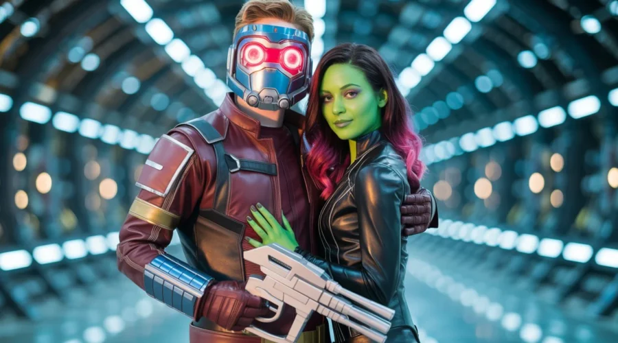 starlord and gamora adult halloween costume ideas costume party