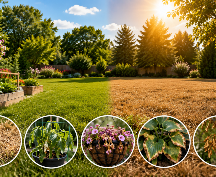 Why Is My Yard Turning Brown - The truth about Midwest heat, drought & stressed plants