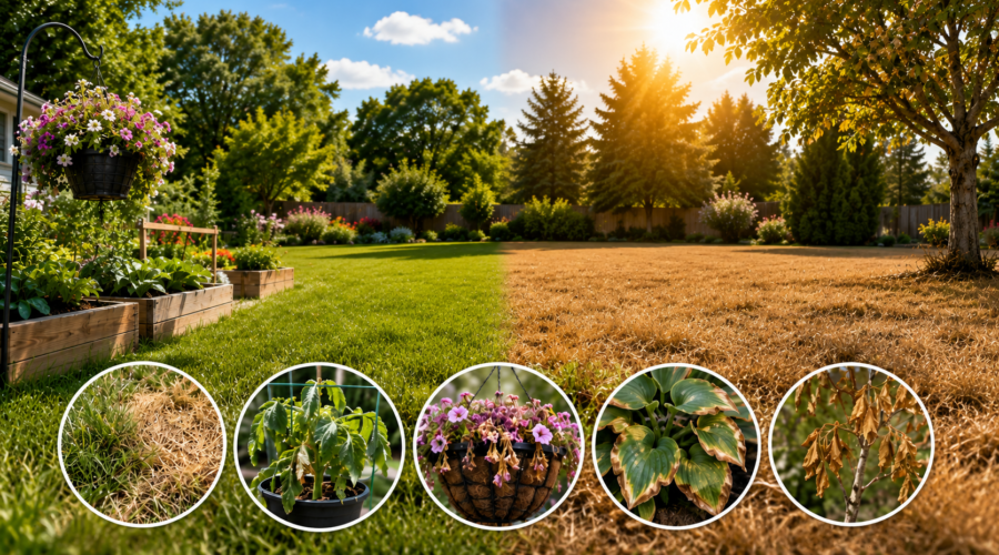 Why Is My Yard Turning Brown - The truth about Midwest heat, drought & stressed plants