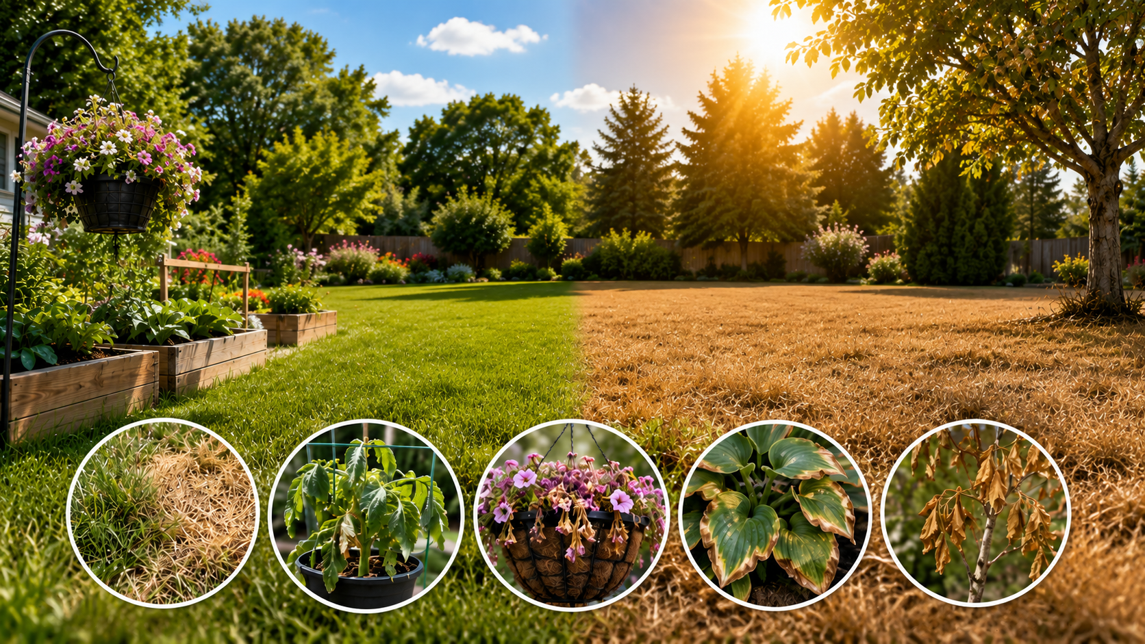 Why Is My Yard Turning Brown - The truth about Midwest heat, drought & stressed plants