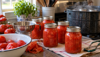 water bath canning tomatoes steps guide updated grandma kettle new safe way covered