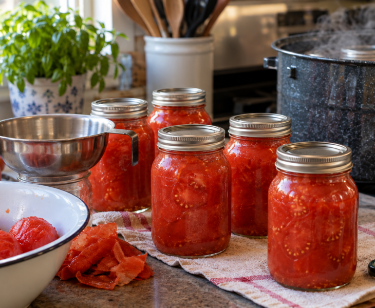 water bath canning tomatoes steps guide updated grandma kettle new safe way covered